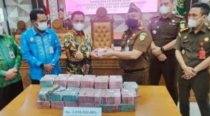 Anggota DPRD Pekanbaru Kembalikan Uang Negara Mencapai Rp 3 Miliar Lebih
