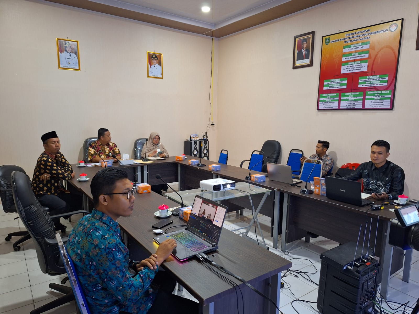 DPMD Bersama DPPPA dan Diskominfotik Gelar Bimtek Kecamatan dan Desa/Kelurahan Layak Anak