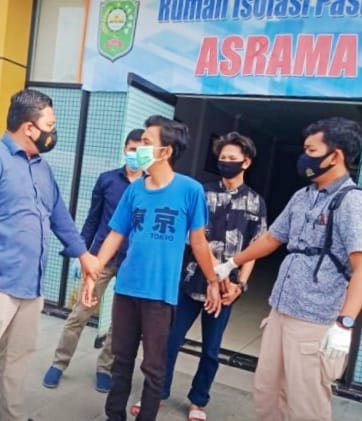 Dua Pelaku Pencurian Barang Barang Milik Dinas Pariwisata Kabupaten Siak, Berhasil Di Ringkus Tim Opsnal Polsek Siak