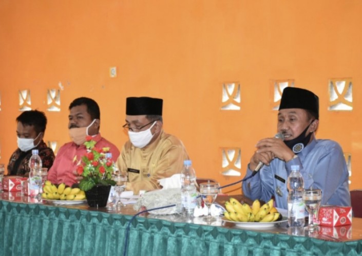 MEWAKILI BUPATI ASISTEN III SYAMSUL BAHRI BUKA MUSRENBANG DI KECAMATAN BANGKINANG KOTA