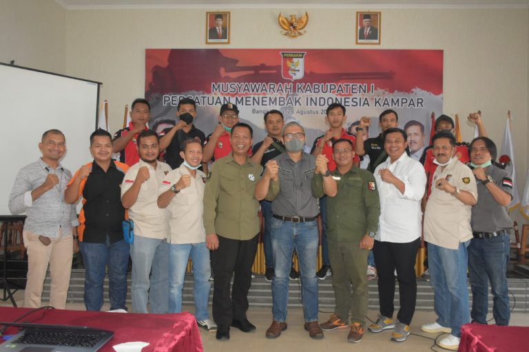 Indra Pomi Terpilih Kembali Sebagai Ketua PERBAKIN Kampar Periode 2021-2024