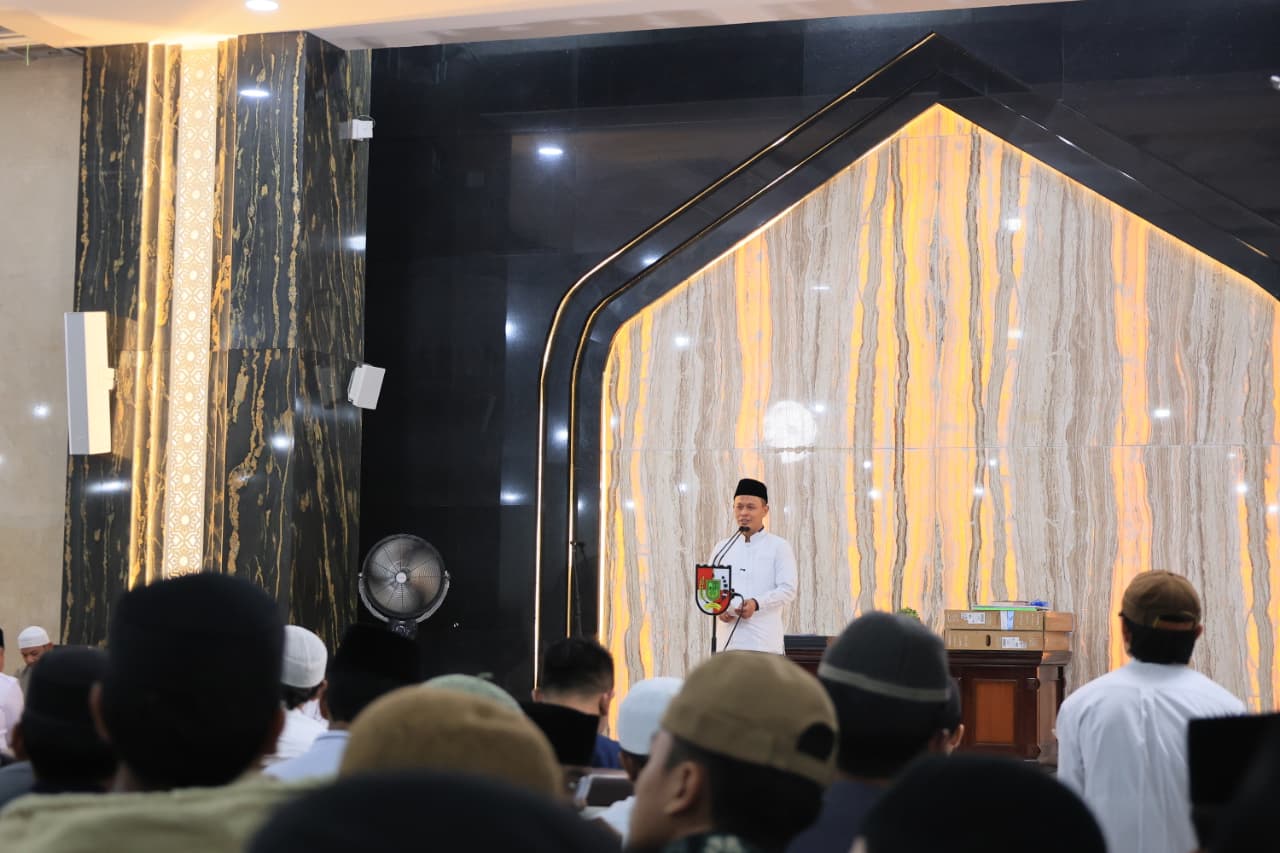 Walikota dan Wawako Pekanbaru Safari Ramadhan di Masjid Al-Hijrah Markaz Sunnah Nusantara
