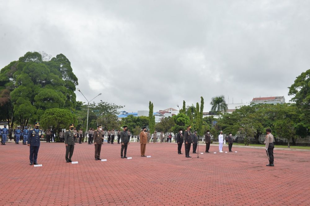 TMP Kusuma Dharma Pekanbaru Gelar Upacara Memperingati Hari Pahlawan