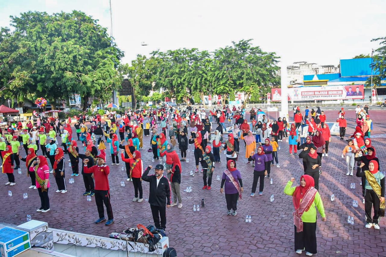 Peringati HON, Perwatusi Gelar Senam Sehat Bersama