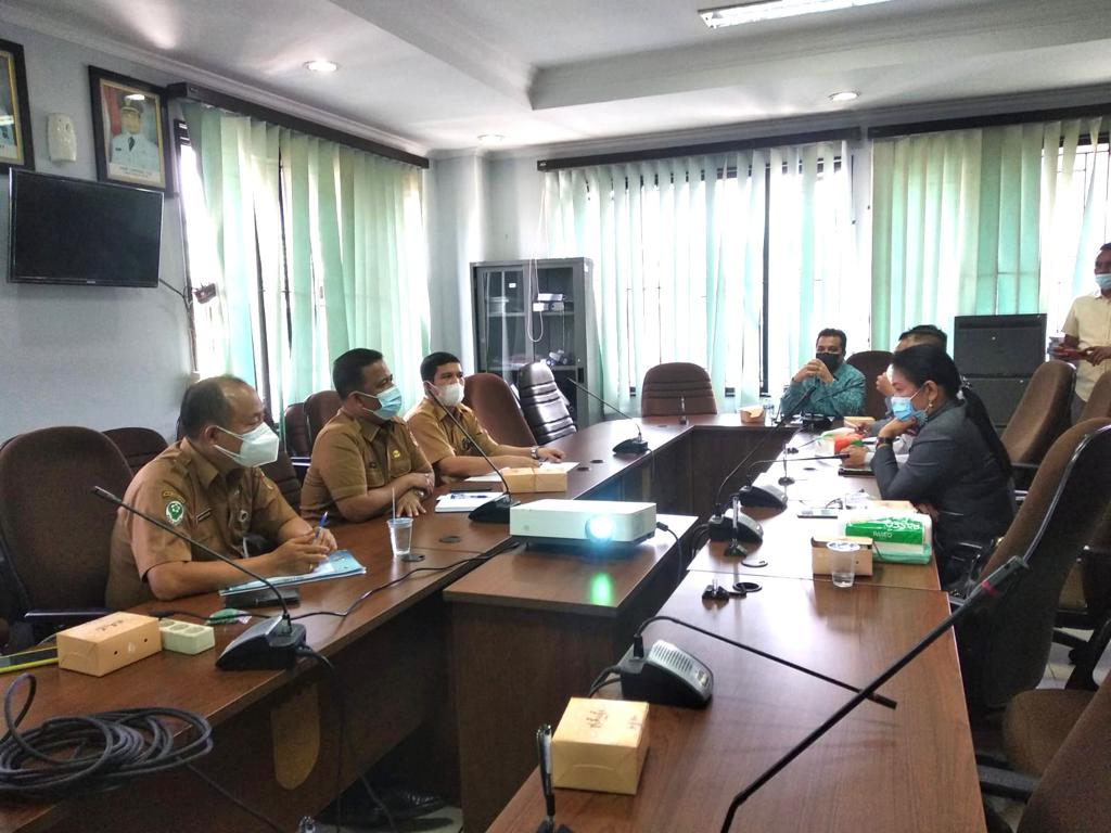 Komisi III DPRD Pekanbaru Hearing bersama Diskes Mengenai Percepatan Vaksinasi