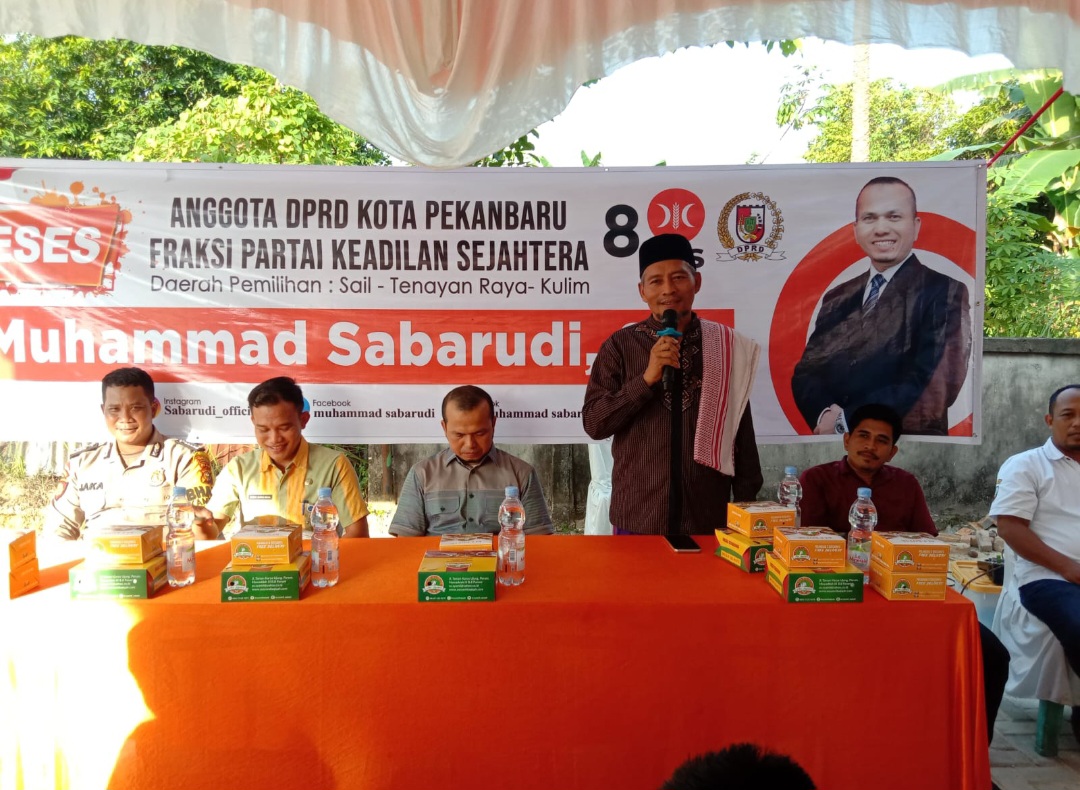 Reses Sabarudi, Jemput Aspirasi Masyarakat di Kelurahan Tuah Negeri