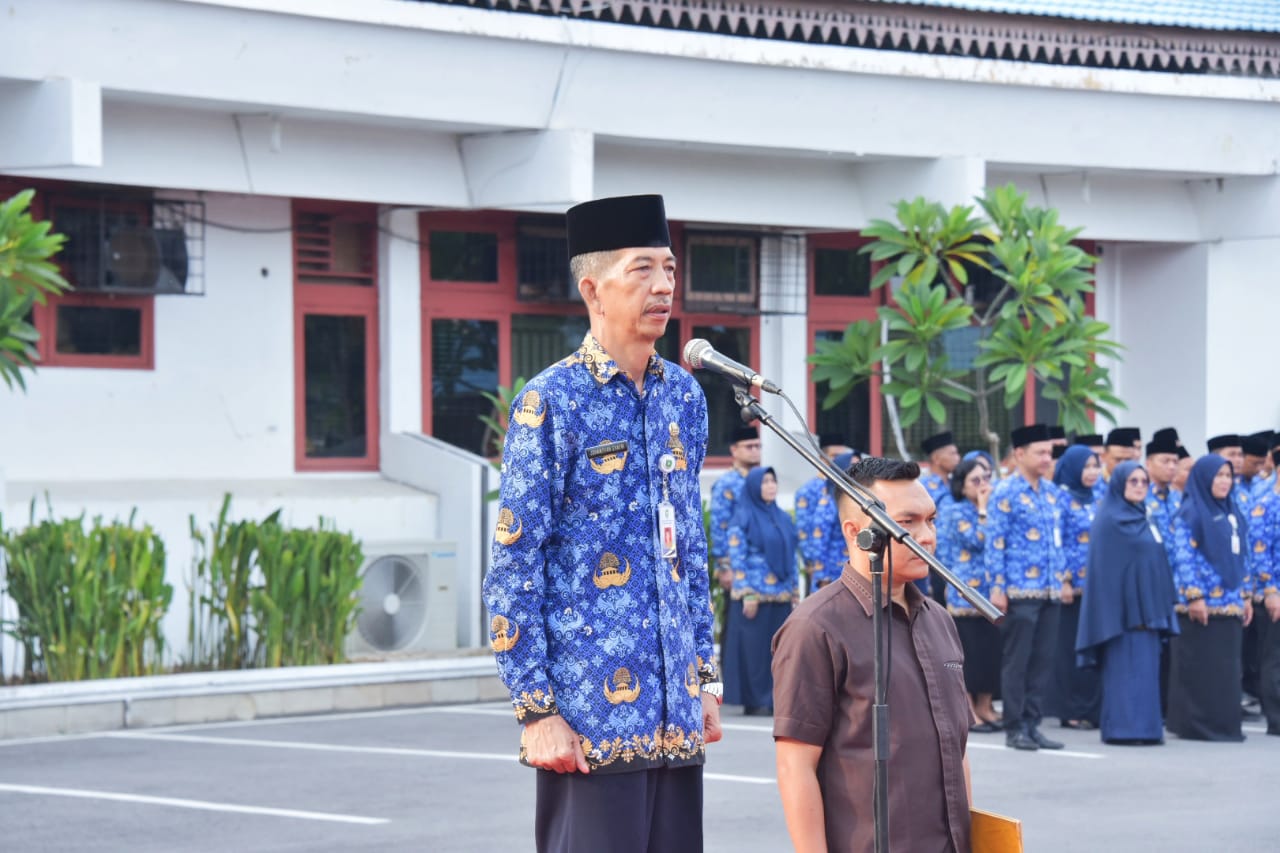 Pimpin Upacara HKN, Kasmarni Ingatkan Seluruh ASN Bengkalis Terus Tingkatkan Disiplin dan Pelayanan Masyarakat