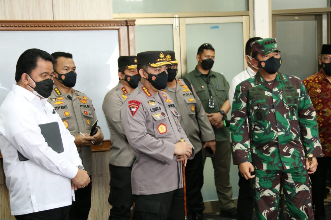 Kapolri Minta Forkopimda Sumbar Lakukan Penguatan Strategi mlMitigasi Covid-19