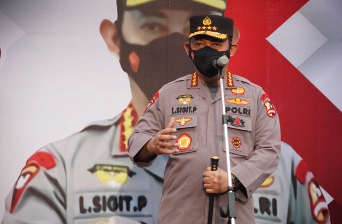 Kapolri Persilahkan Peserta Lomba Mural Kreasikan Kritikan ke Polri