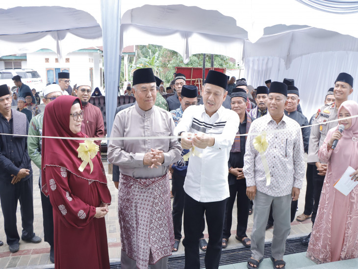 Apresiasi Pendiri, Pj Bupati Kampar Resmikan Rumah Tahfiz Hidayah Safir Teratak Buluh Siak Hulu