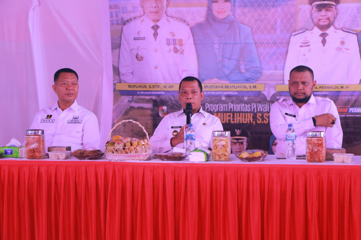 Pj Wali Kota Pekanbaru Kunker ke Kecamatan Kulim