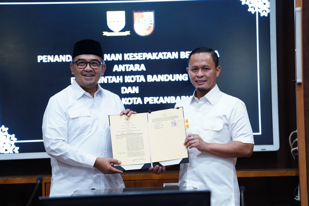 Kerjasama Antar Daerah dengan Bandung, Wako Agung Ingin Pekanbaru Sejajar dengan Kota Besar