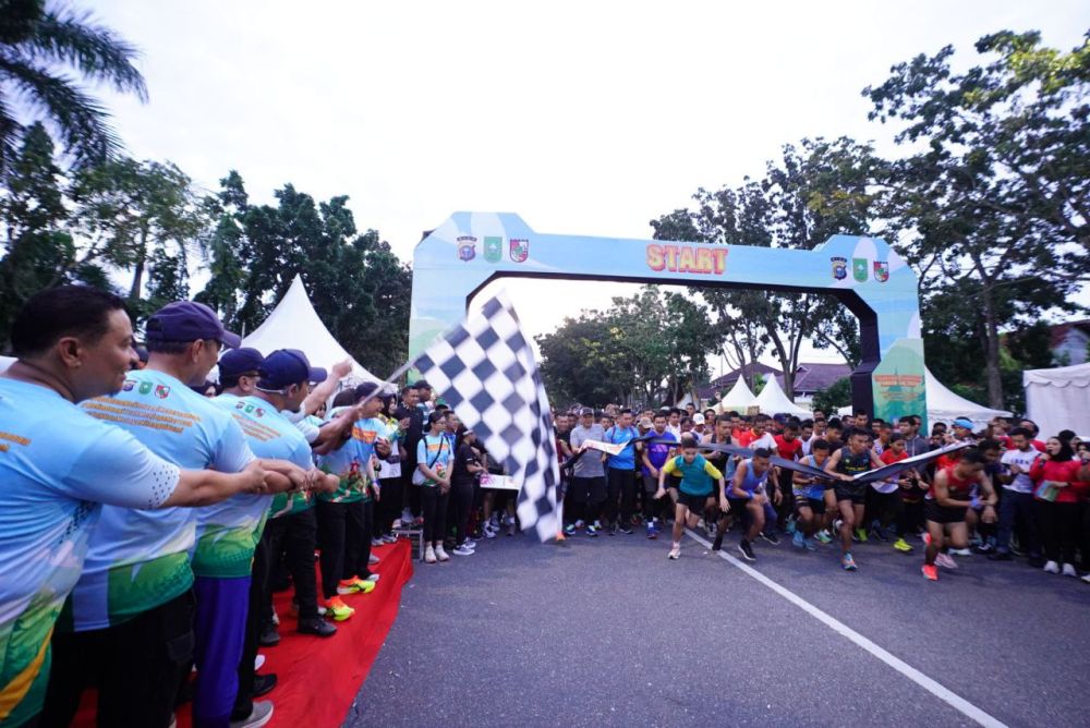 18 Ribu Personel Gabungan Amankan Karhutla Fun Run 2025