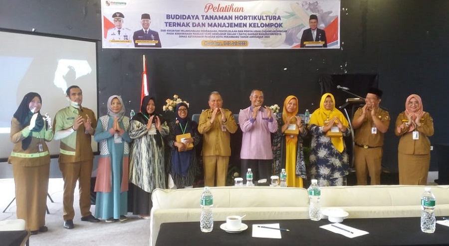 Disketapang Pekanbaru Gelar Pelatihan Budidaya Tanaman Holtikultura dan Ternak