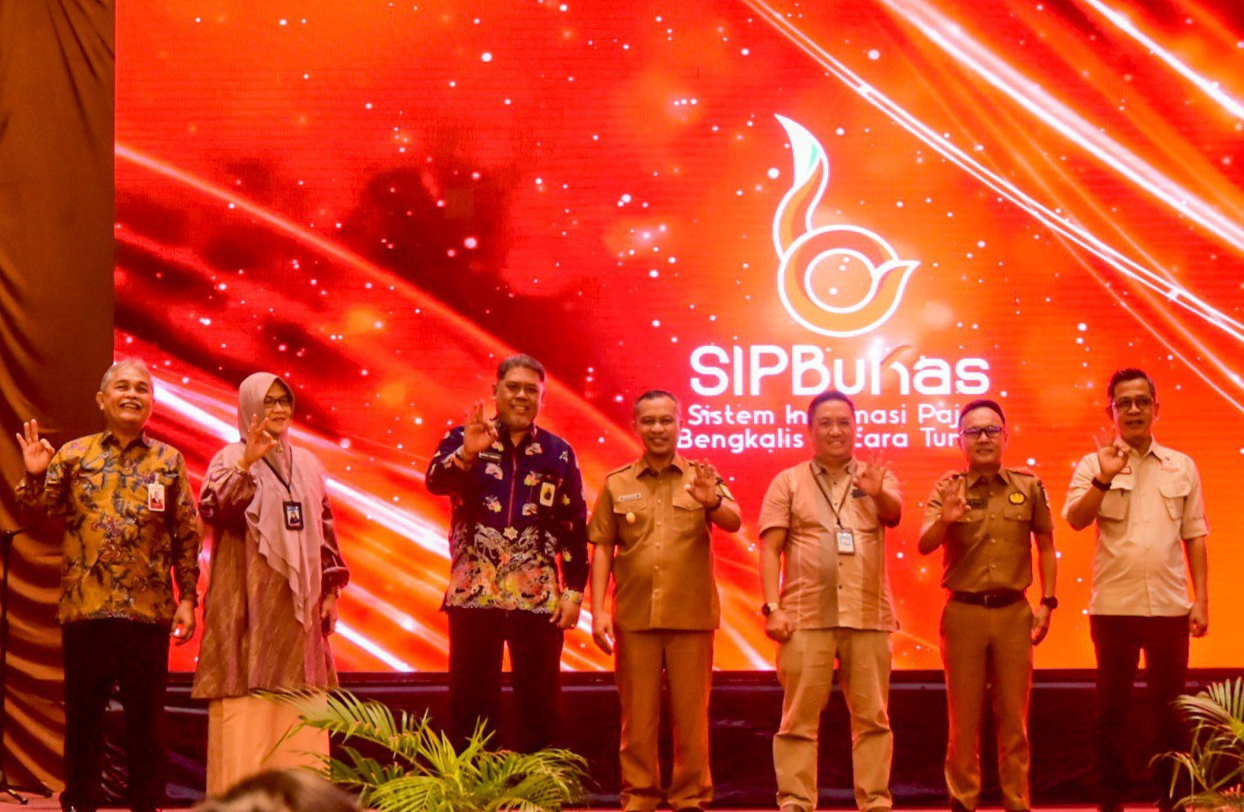 Bapenda Bengkalis Launching Aplikasi SipBukas, Sebagai Upaya Tingkatkan PAD